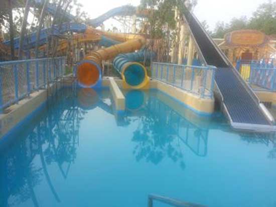 雙組份游泳池聚脲涂料案例