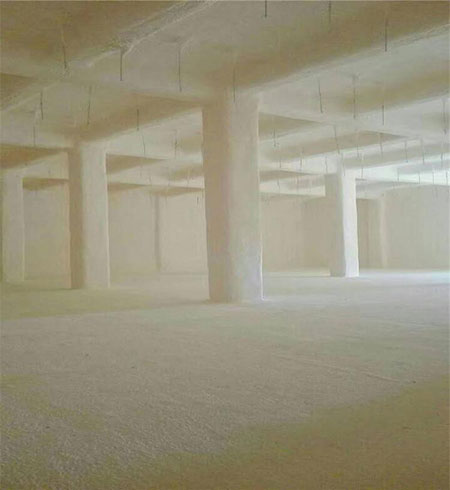 聚氨酯噴涂冷庫保溫施工案例